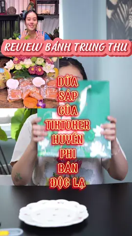 Bánh trung thu dừa sáp của tiktoker Huyền Phi bán #phuongoanhdaily #LearnOnTikTok 