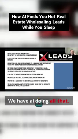 🎯 *Is your business taking full advantage of AI's potential to streamline your lead generation?* Imagine waking up and finding 5-8 hot leads in your inbox—leads that have already verified critical details like ownership, property address, and their desire for an offer. All that's left for you? Simply following up with the offer. Sounds like a dream, right? When you set up the right AI-driven systems, this can be your reality. Here’s how AI can transform your workflow: - It identifies and qualifies leads for you—automating the heavy lifting. - It creates consistent, predictable pipelines, reducing time spent chasing cold leads. - It enables you to focus on high-value activities: connecting, closing, and building trust. AI isn't just a tool; it’s your business growth accelerator. The question is—are you ready to optimize your systems to make AI work for you? For the full training go here https://youtu.be/sjnx7qP9y2k . We are buying properties send us your real estate deals to Russell@BestChicagoWholeSaleDeal.com We are looking for partners. kingdomreiacademy.info/homepage #RealEstate #AI #Wholesaling #RealEstateInvesting #HotLeads #Leads #TechInRealEstate #BusinessGrowth #Innovation #PassiveIncome #Entrepreneur #InvestSmart #RealEstateHustle