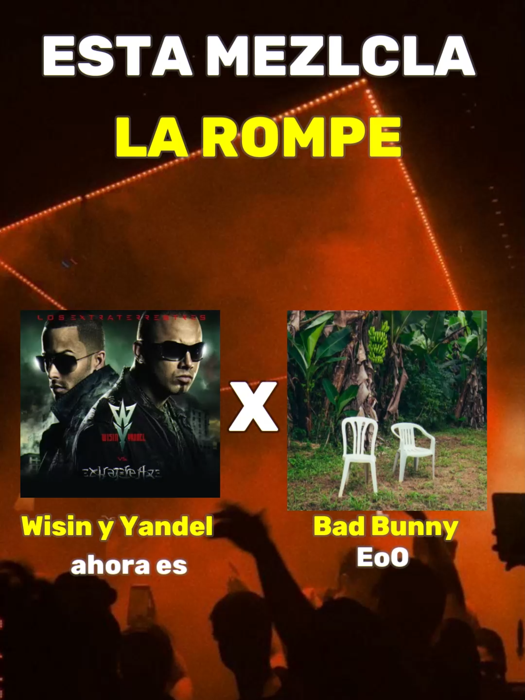 Esta mezcla la rompe 🔥  #Dj #Mezcla #Musica #EoO #Ahoraes #wisinyyandel #prreo #badbunny #Vs