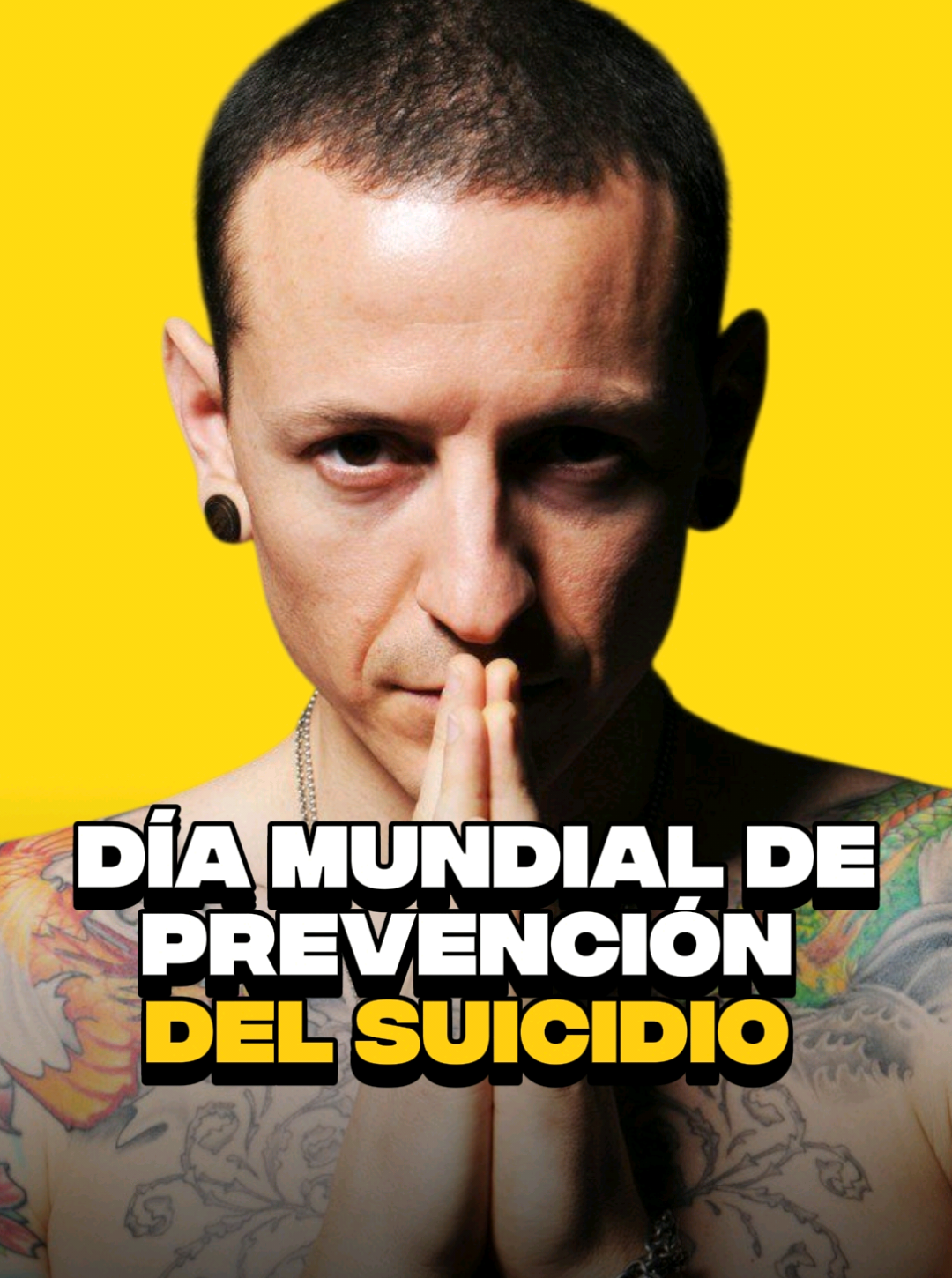 💛 Mira hasta el final | Hoy 10 de setiembre, es el Día Mundial de prevención del suicidio. Necesitamos más humanidad, que los gritos se escuchen, se compartan, incomoden, que revolucionen, que no sea sólo un día.  Como fans de Linkin Park, conociendo su historia, conociendo la historia de Chester jamás seremos indiferentes ante temas como la salud mental. 🇵🇪 Si eres de Perú llama a la Línea de AYUDA 113. #makechesterproud  -  #prevencióndelsuicidio #Linkinpark #chesterbennington #perú 