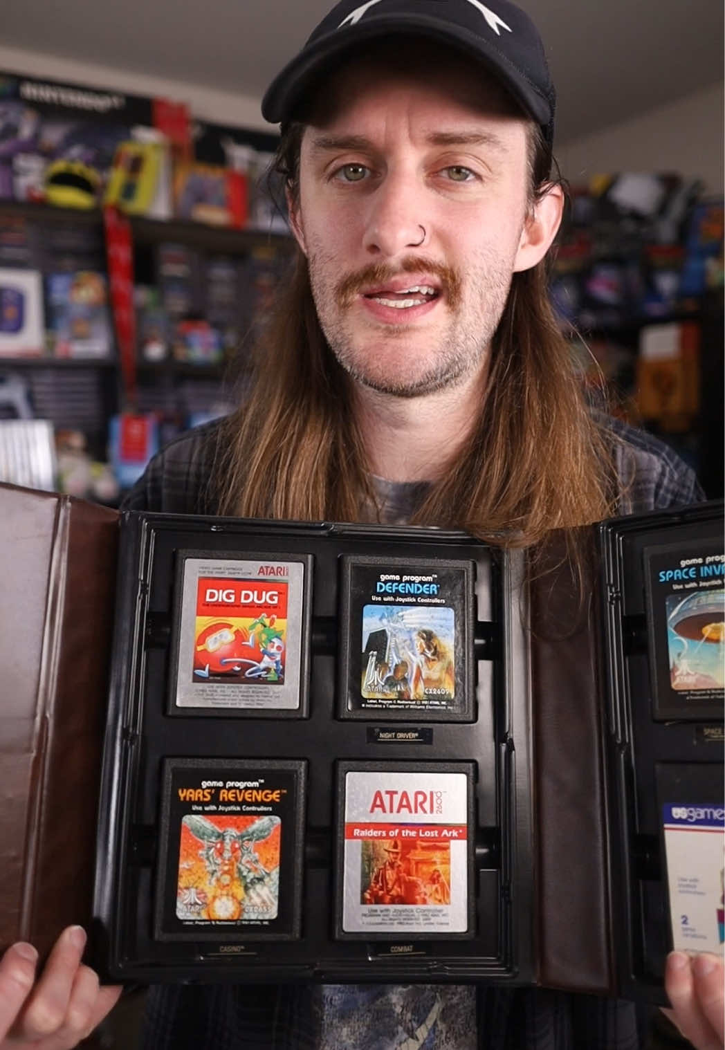 Atari 2600 Game Organizer #atari #atari2600 #retrogaming #videogaming #gaming 