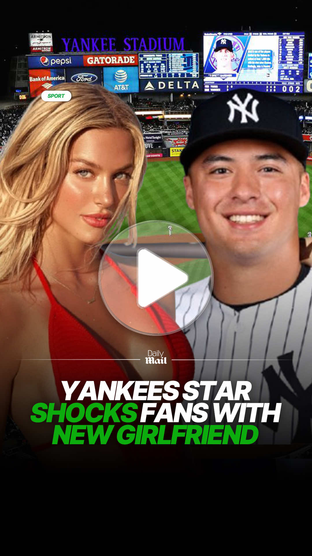 Yankees fans are stunned after Anthony Volpe went red carpet official with his new girlfriend. His date, who has since been identified as Elle Jowett, attended a gala put on by Volpe’s Yankee teammate Carlos Rodon. Fans immediately took to social media congratulating their shortstop, with one even saying 'Sorry Anthony I was not familiar with your game.’ Not much is know about Volpe’s new beau but Jowett has a sizable social media presence, with over 1.3million likes on TikTok and over 16.3k followers on Instagram. The pair are believed to have been seeing each other for a while, with Jowett posting video of her at a Yankees game back in June. #baseball #MLB #yankees #anthonyvolpe #girlfriend 