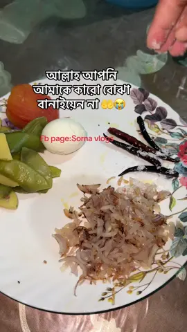 আল্লাহ আপনি আমাকে কারো বোঝা বানাইয়েন না 😢🤲#foryou #fypシ゚viral🖤video #foryoupage❤️❤️❤️lifeline #ফরিদপুরের_মেয়ে🤟 