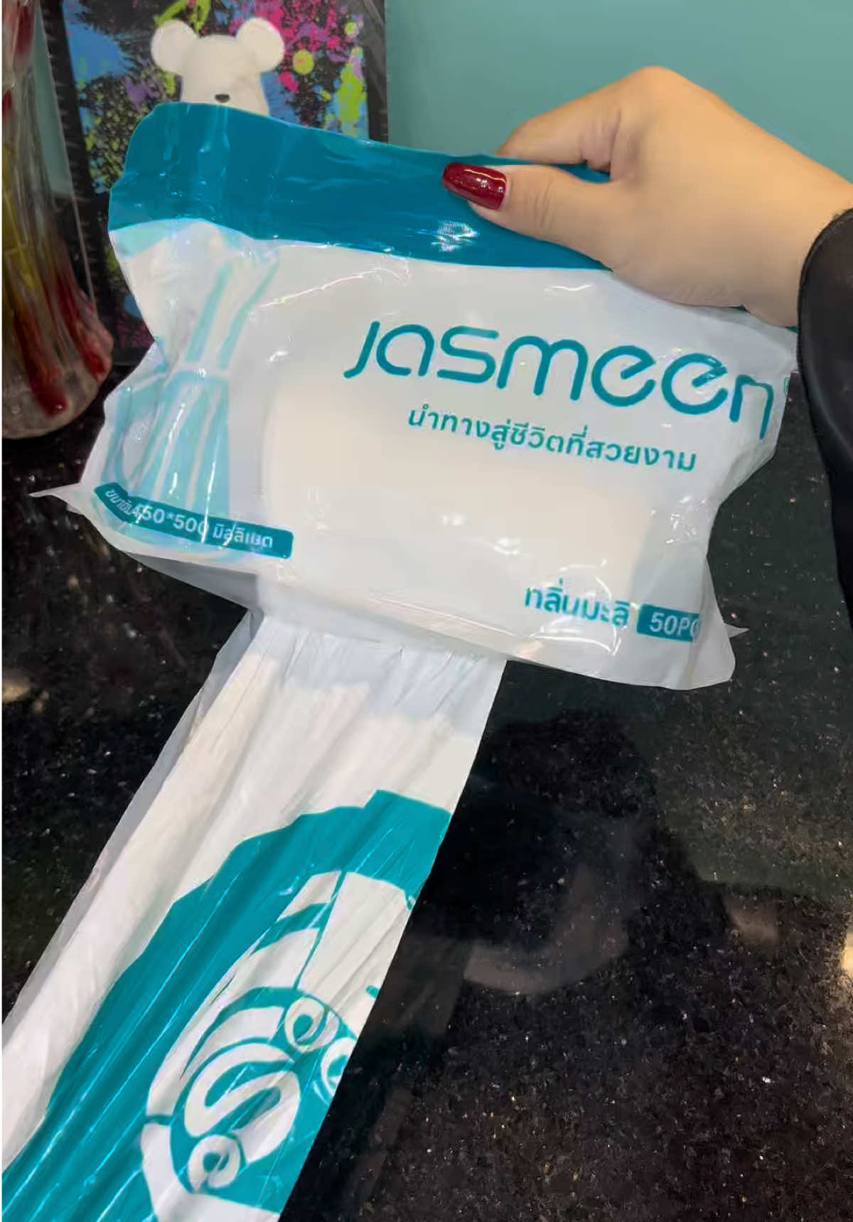 Túi đựng rác treo tường Jasmeen #emkieutaphoa #tuidungractreotuong #tuidungracjasmeen #tuidungrac 