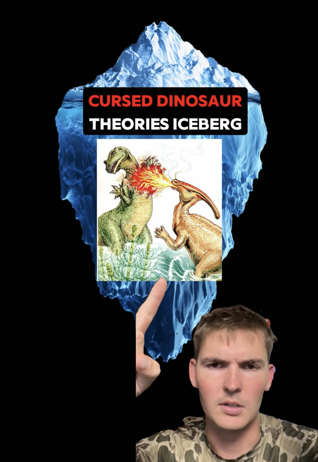 Cursed Dinosaur Theories Iceberg