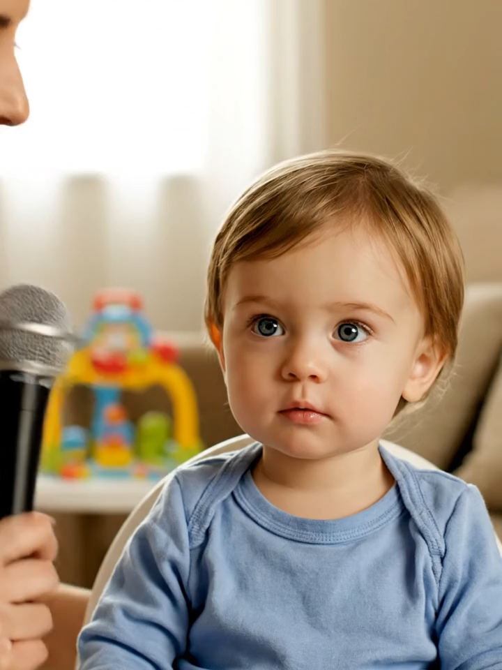 Este bebé no se guardó nada 😂 Su mamá dice que “limpia”… pero él la delató: se la pasa viendo TikTok 👀 ¿Y tu mamá también hace lo mismo en casa? 🤭 #BebéGracioso #HumorLatino #ComediaFamiliar #HumorTikTok #EntrevistaBebé #ParaTi