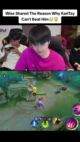 Wise Shared The Reason Why KarlTzy Can't Beat Him🤯😱 #mlbbcreator  #MLBB #ReadyforTrippings #ReadyforNEXT #MLBBNEXT2025 @Wise @Karl Gabriel Nepomuceno @Mobile Legends @Mobile Legends Philippines 