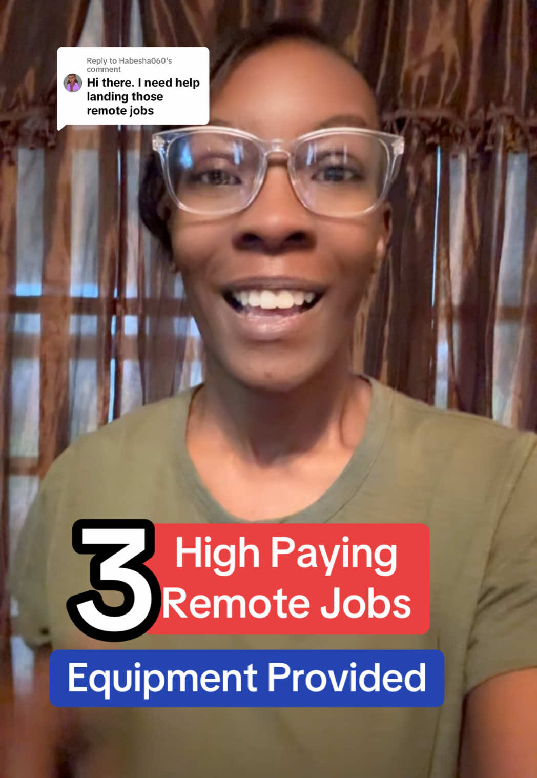 Replying to @Habesha060 Id be happy to help. Also apply to thes three remote jobs. Apply now! #creatorsearchinsights #wfh #fyp #workfromhome #workfromhomejobs #hiringnow #wah #remotework #remotejobs #customerservice #hiring #wfhlife 