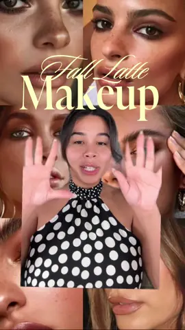 Fall latte makeup look #falllattemakeup #fallmakeuplooks #makeuptutorial 