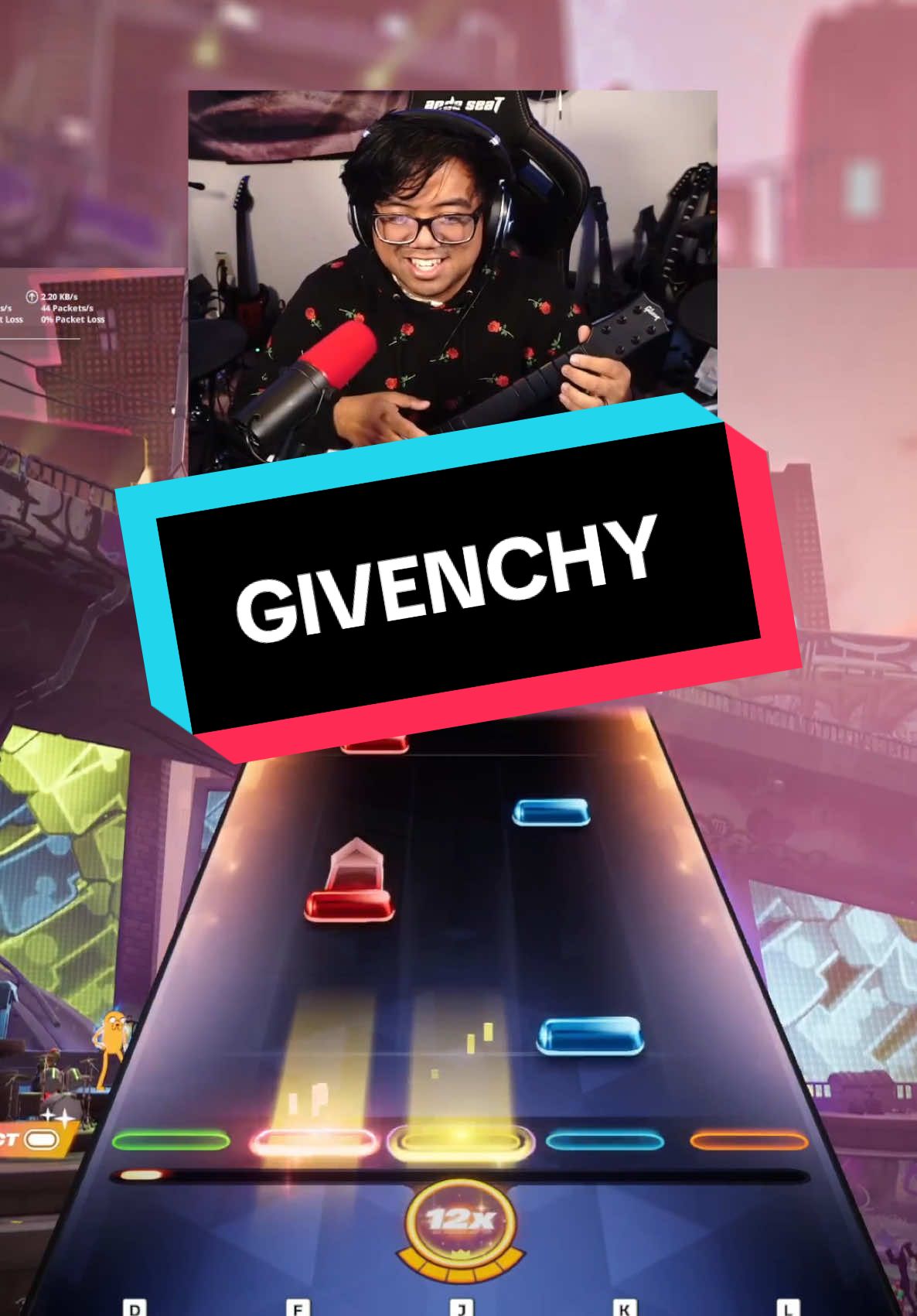 “GIVENCHY” BY DUKI IS IN FORTNITE FESTIVAL 🔥 ARGENTINIAN RAP IS PRETTY FIRE #fortnite #duki #givenchy #gaming #hiphop 