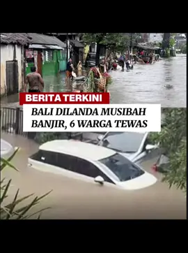 1280 - JAKARTA: Banjir di pulau percutian Indonesia, Bali mengorbankan sekurang-kurangnya enam orang minggu ini dan menghalang akses ke jalan-jalan raya utama di ibu kota itu, menurut pihak berkuasa pada Rabu (10 Sep), mencetuskan gangguan terhadap destinasi pelancongan yang popular itu. Hujan lebat yang turun tanpa henti antara lewat petang Selasa (9 Sep) dan pagi Rabu menyebabkan dua bangunan runtuh di ibu kota Denpasar di Bali, mengorbankan empat orang, menurut I Nyoman Sidakarya, ketua agensi mencari dan menyelamat Indonesia, Basarnas. Lagi dua orang maut dan 85 orang sudah berpindah di daerah Jembrana, menurut agensi mitigasi bencana Indonesia pada Rrabu. Bali masih dilanda banjir setakat Rabu, kata ketua agensi Basarnas Suharyanto kepada wartawan. Akses ke lapangan terbang antarabangsa Bali berhampiran Denpasar terhad kerana hanya lori boleh menggunakan jalan raya, kata Encik Nyoman. Rakaman video yang dikongsi di media sosial, yang tidak dapat disahkan oleh Reuters, menunjukkan banjir di jalan-jalan raya utama yang mencetuskan kesesakan. Sekitar 200 penyelamat sudah pun dikerahkan, kata Encik Nyoman. Hujan lebat juga mencetuskan kebanjiran di Nusa Tenggara Timur, di mana empat orang terkorban, menurut agensi mitigasi bencana itu. @Ahadsan Dede @PEMUDA TEMPATAN @kontol hitam @Hidden Strike 🫵 @Wahyu Pramujabebek @Andrea73 @×===>> V <<===× @bang ijal @rama @MALAYDESH TAI DAJJAL 