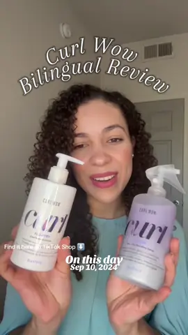 #onthisday these @Color Wow Hair results were too good 😊 #colorwowcurls #curlyhairproducts #curlyhairroutine 