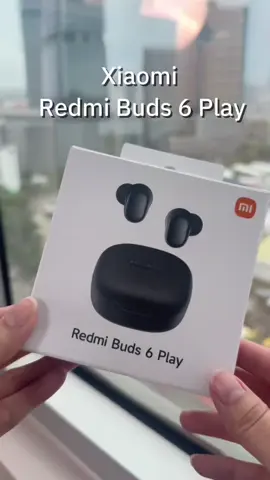 🎧 Xiaomi Redmi Buds 6 Play หูฟังไร้สายเบาสบาย เสียงทรงพลัง โทรชัดไม่สะดุด ✅ Bluetooth 5.4 ✅ AI ลดเสียงรบกวน ✅ EQ 5 โหมด ปรับได้ตามใจ รับประกัน 1 ปีเต็ม! #ของดีบอกต่อ #xiaomi #หูฟังบลูทูธ 