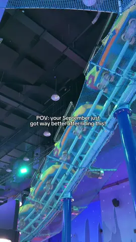 Your September just got way better after riding London’s only indoor rollercoaster 🎢 📍Babylon Park, 8 Castlehaven Road, London, NW1 8QU #camdentown #london #rollercoaster #babylonpark