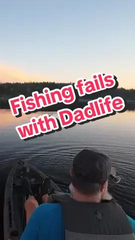 Quickly tucked my rod under my seat, paid the price! Fishing fail on my part. #fishing #fishingfail #bassfishing #kayakfishing #funnymoments 