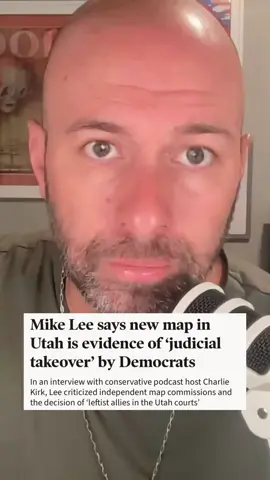 Mike Lee screaming “judicial takeover” is the definition of hypocrisy 🤡 Utah voters wanted fairness, Republicans gutted it, and now a judge is cleaning up the mess. Facts don’t care about your feelings Mike but apparently you care a whole lot about keeping Daddy Trump happy 🐑 #UtahPolitics #fyp #democrat #liberal #politics