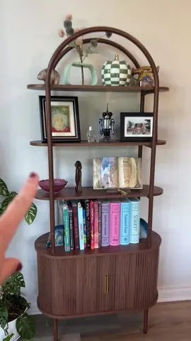 My favorite piece of furniture in my house #ArchBookshelf #HomeDecor 