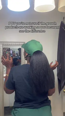 I always tell people that when you record your #beforeandafter you’ll see how much your hair has really grown #hairgtowth