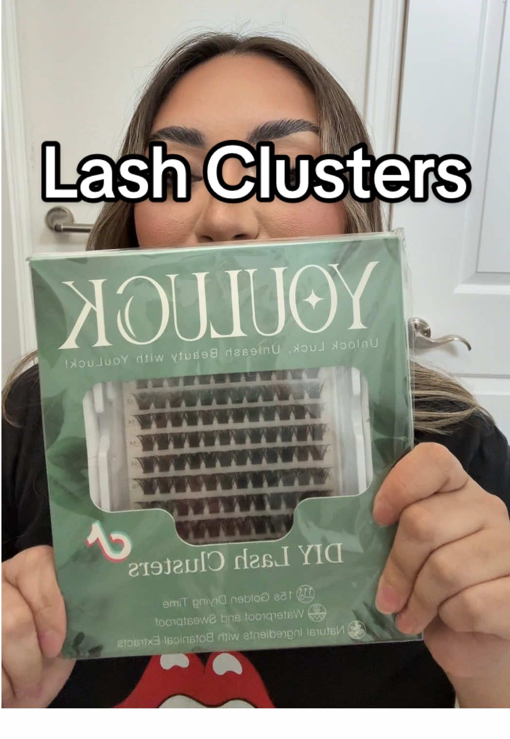 Click the orange shopping cart to get these lash clusters❤️‍🔥 @YouLuck Official #youluckbeauty #youlucklash #lashclusters #openingpackages #tiktokshopaffiliate 