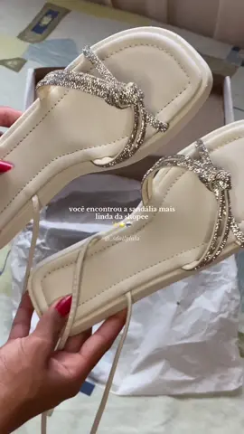😍✨| @Shopee Brasil #uboxing #shopee #compras #fyp #sandalias 