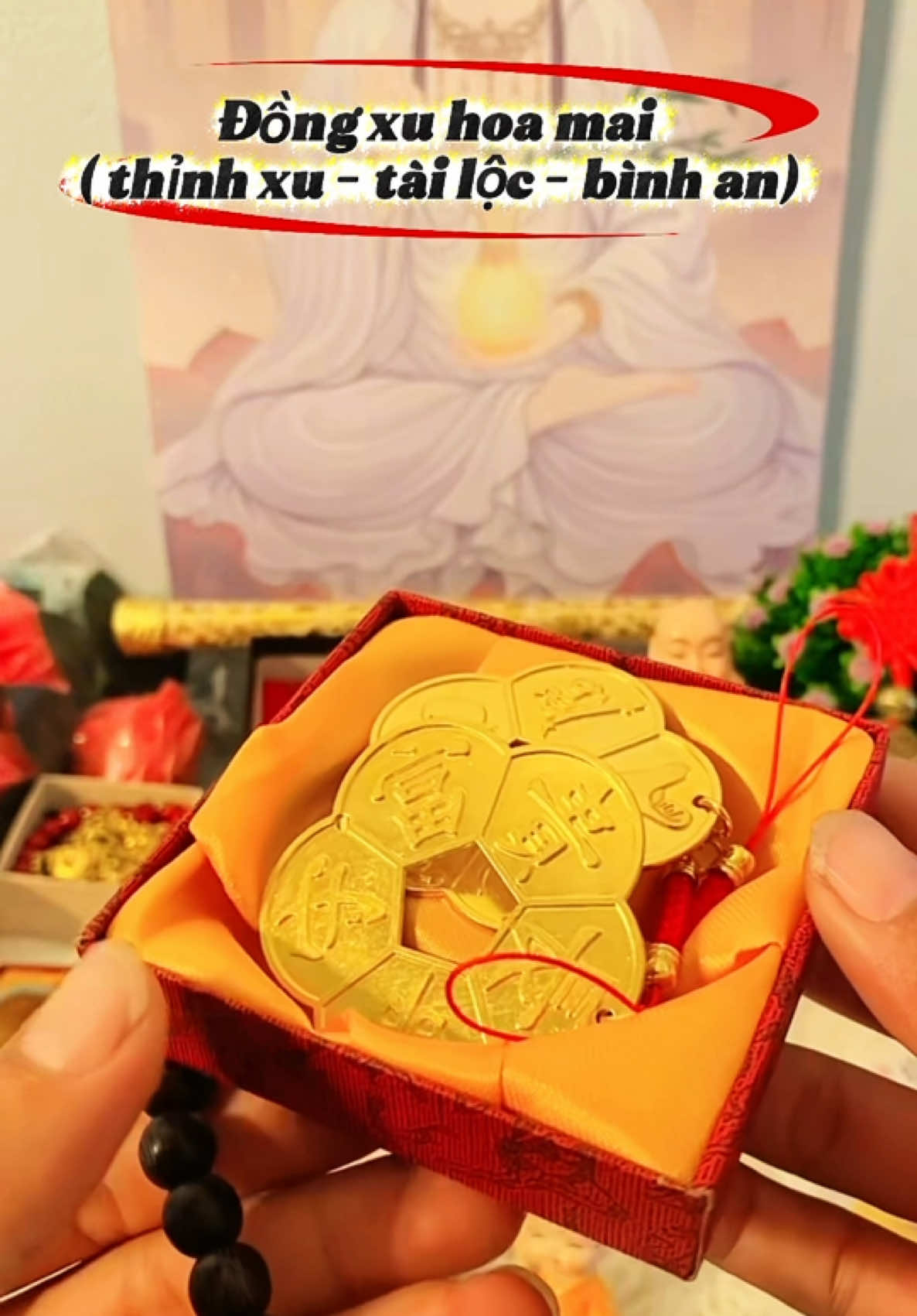 Đồng xu hoa mai phong thủy #dongxuhoamai #dongxuhoamaiphongthuy #xuhoamai #vatphamphongthuy #xuhuong 