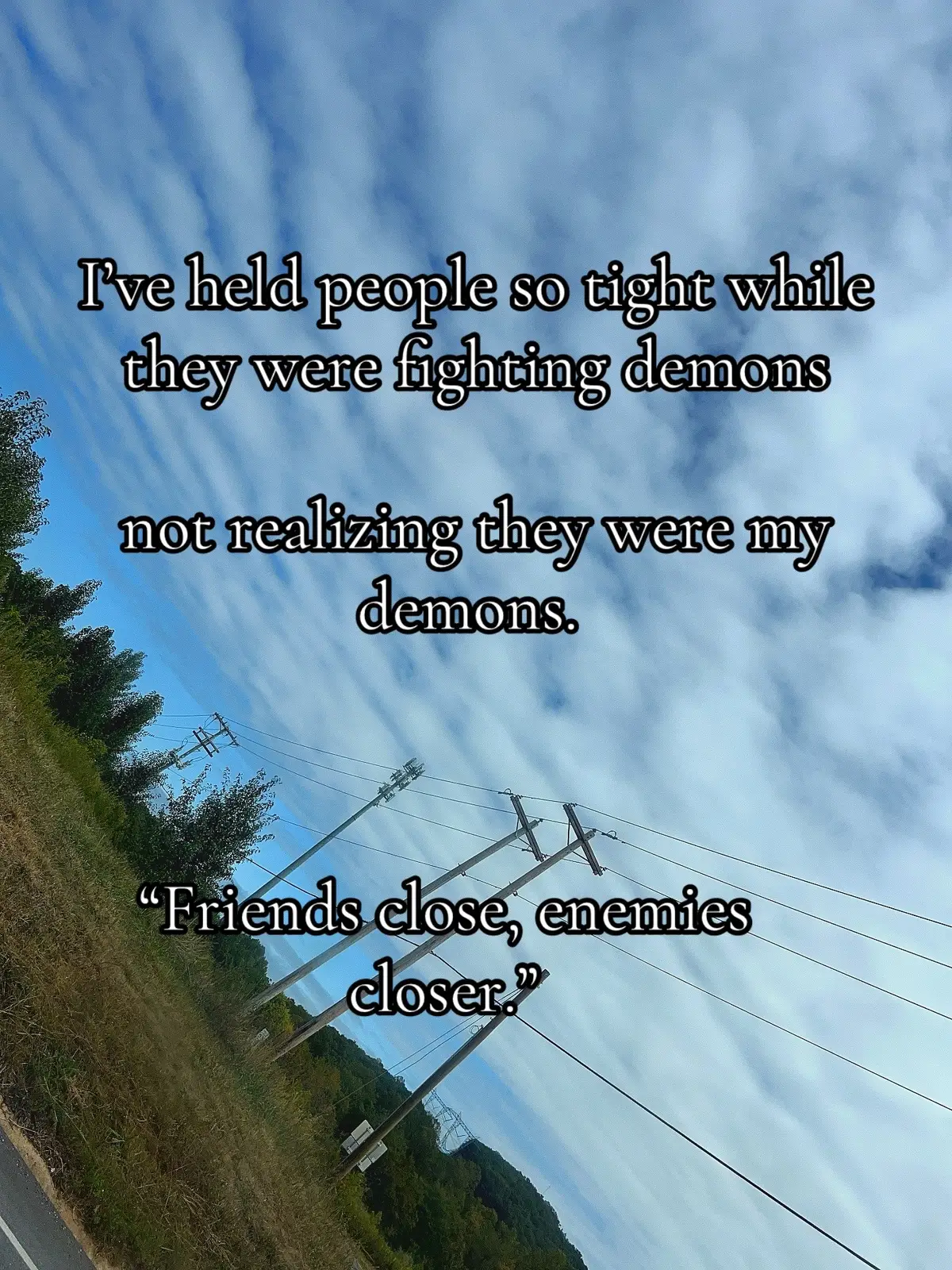 Trust NO ONE. #demons #alexispalmer12 #alexispalmerbackup #foryou 