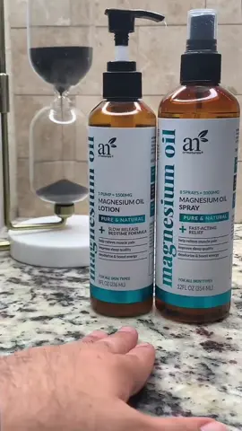 Recharge Naturally with ArtNaturals Magnesium Oil #MagnesiumOil #MuscleRecovery #SleepSupport #NaturalEnergy #WellnessProducts