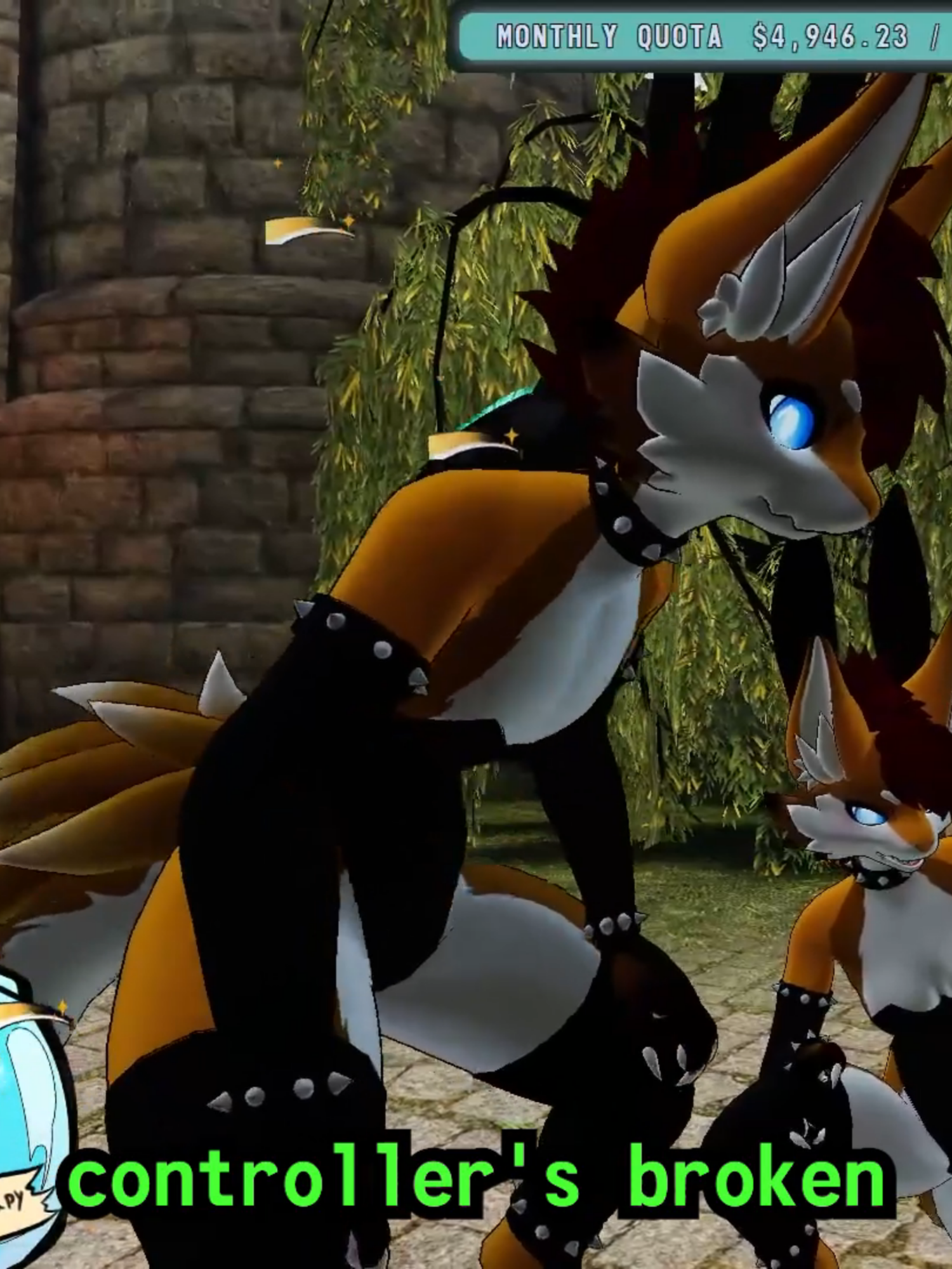 CHAT SAYS I CAN'T SHAKE #furry #furryfandom #vtuber #streamer #vrchat #virtualreality #fullbodytracking #vrc