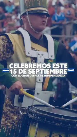 ¡Te invitamos a celebrar este 15 de septiembre con el gran Desfile de Independencia, que saldrá desde la plaza Salvador del Mundo! 🇸🇻 No te pierdas cada detalle de esta fiesta cívica, en nuestra transmisión en vivo, desde las 7:00 a.m.