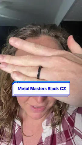 Metal Masters Black Titanium Eternity Band. This amazing ring will make a statement! Great price too! #metalmasters #metalmastersrings #tiktokshoprestock #tiktokshopcreatorpicks #spotlightfinds #getreadyforfashionweek #ring #weddingband #titaniumjewelry 
