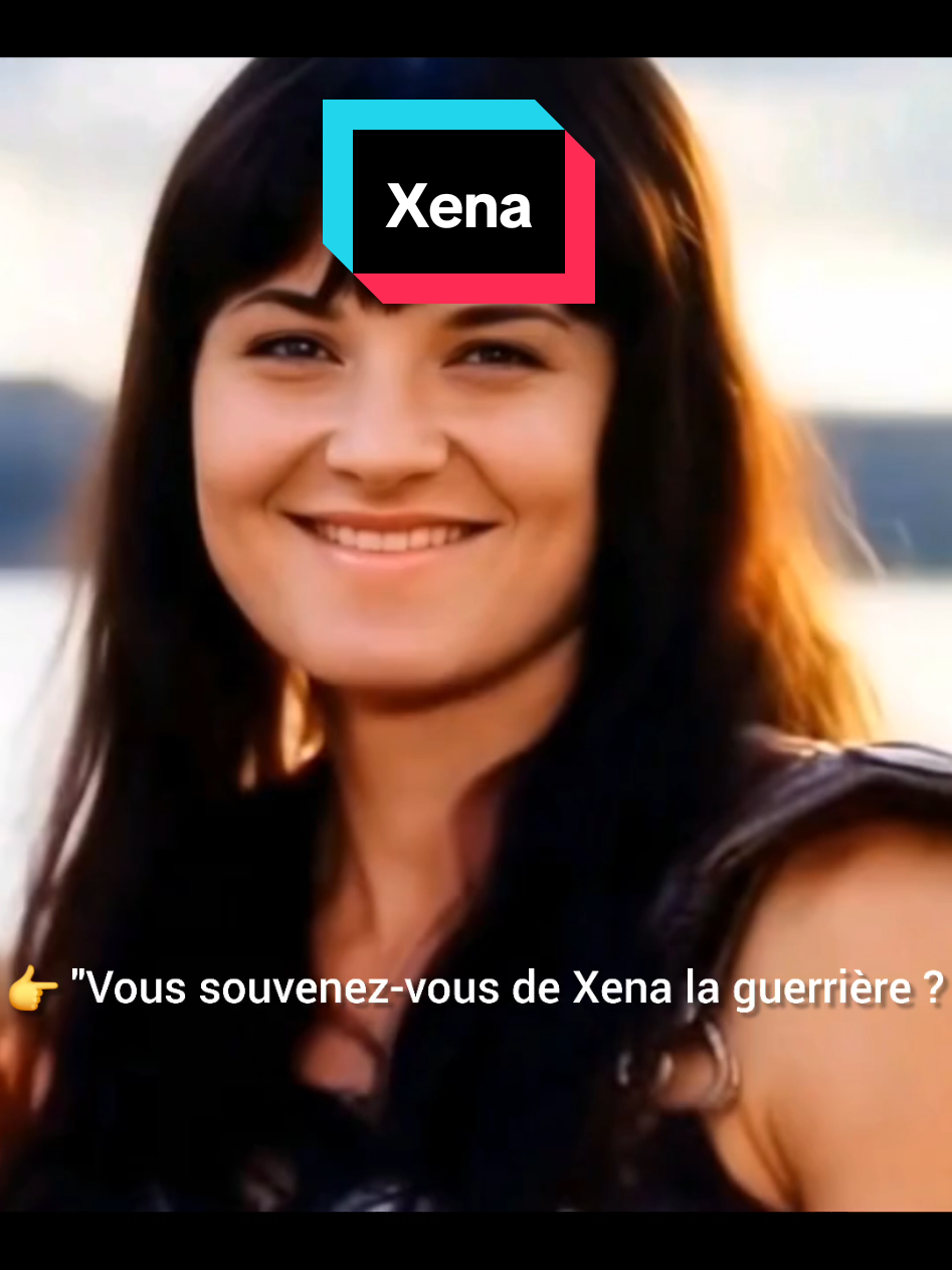 avant/après de Xena : la guerrière #xena #xenalaguerrière #serienostalgique #auparavantetmaintenant #80s 