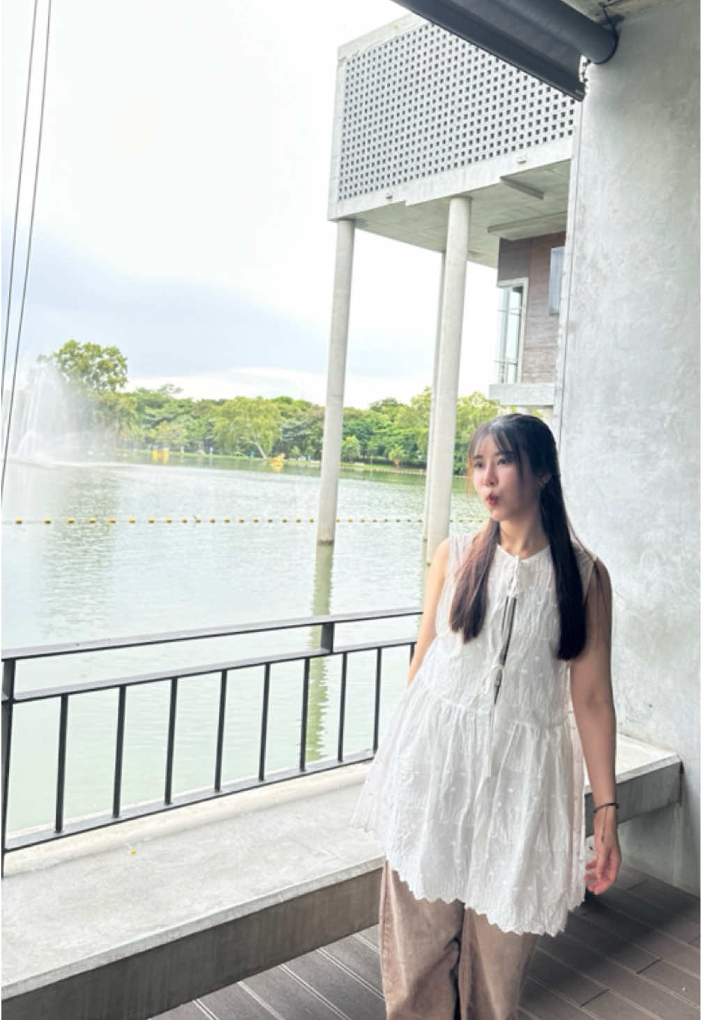 Day off with me 🐣🐣 #สวนรถไฟวชิรเบญจทัศ #fyp #ปั่นเรือเป็ด #gymgirlsoftiktok #vlogs 