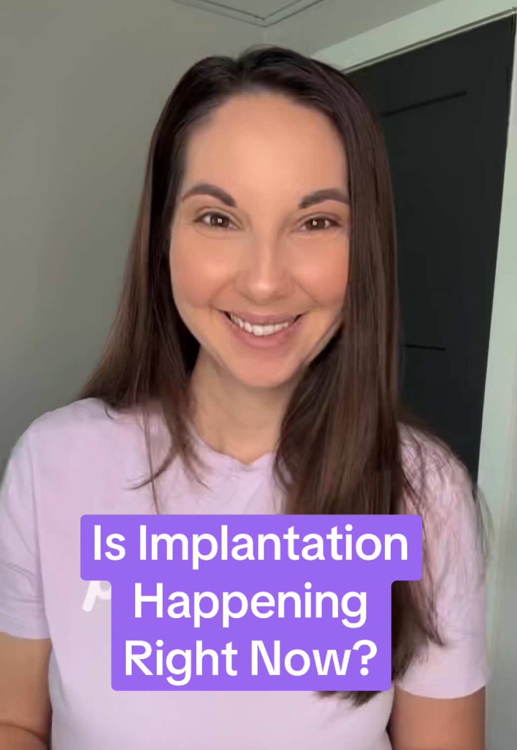 Implantation happens about 6-10 days after ovulation!  —> Tracking ovulation is a great first tool to use when trying to identify when you are most fertile in order to get pregnant.  Not sure when you are fertile? Head to the free Premom app and join the FastPass Program to start receiving helpful tips and tricks to help you get pregnant quickly.  #Progesterone #Implantation #OPK #PdG #Premom 