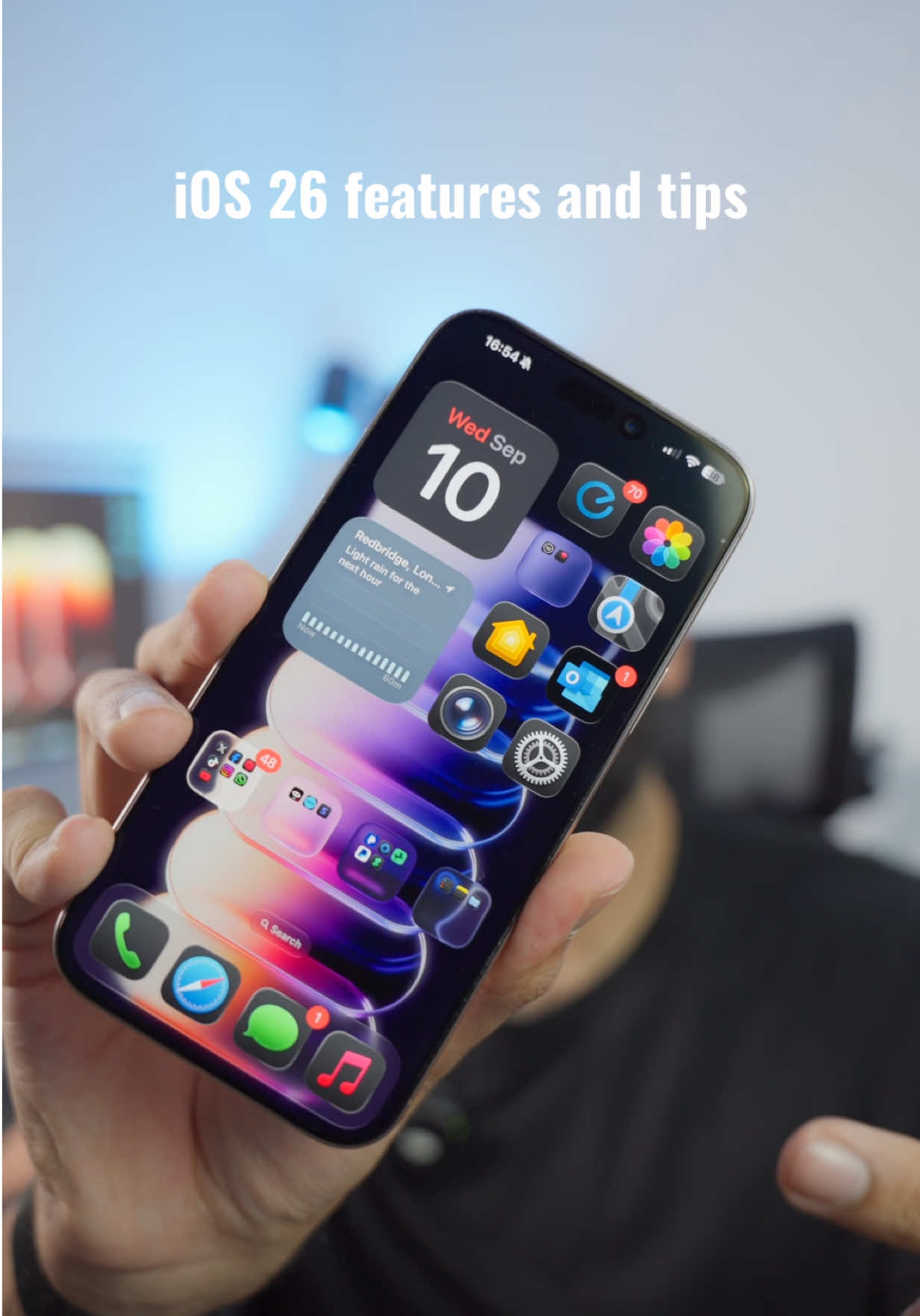 Prepare yourselves for iOS 26 release day, here are some of my favourite new features!  #ios26 #apple #iphonetips #ios #Tech 