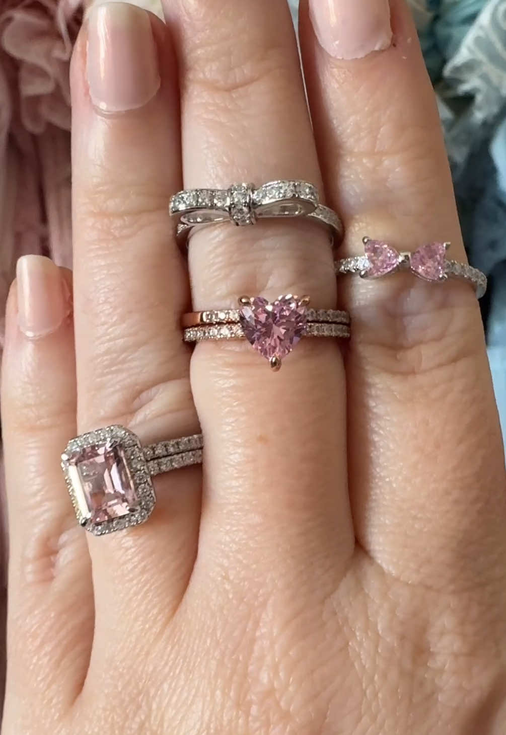 4 GIRLY RING PICKS from @Jeulia Jewelry Official  👸 Which one is your fave?  🎀 PINK BOW RING  💍 SILVER BOW RING 💖 PINK HEART RING SET  👸 PINK HALO RING SET Jeulia, State of Mind — Since 2014💎 11 years = 11 reasons to celebrate! 🎉 Join the celebration, unlock anniversary offers, and find your sparkling favorite ✨ Jeulia's Special 15% code for you:  Lace15 💍Search ID:   JERC0021+JEPR0154+JEWBP0613+JEWBP0611 - Link: https://jeulia.io/91hmq  #jeuliajewelry #Jeulia11thAnniv #jeulia #JeuliaMoments #jewelry 
