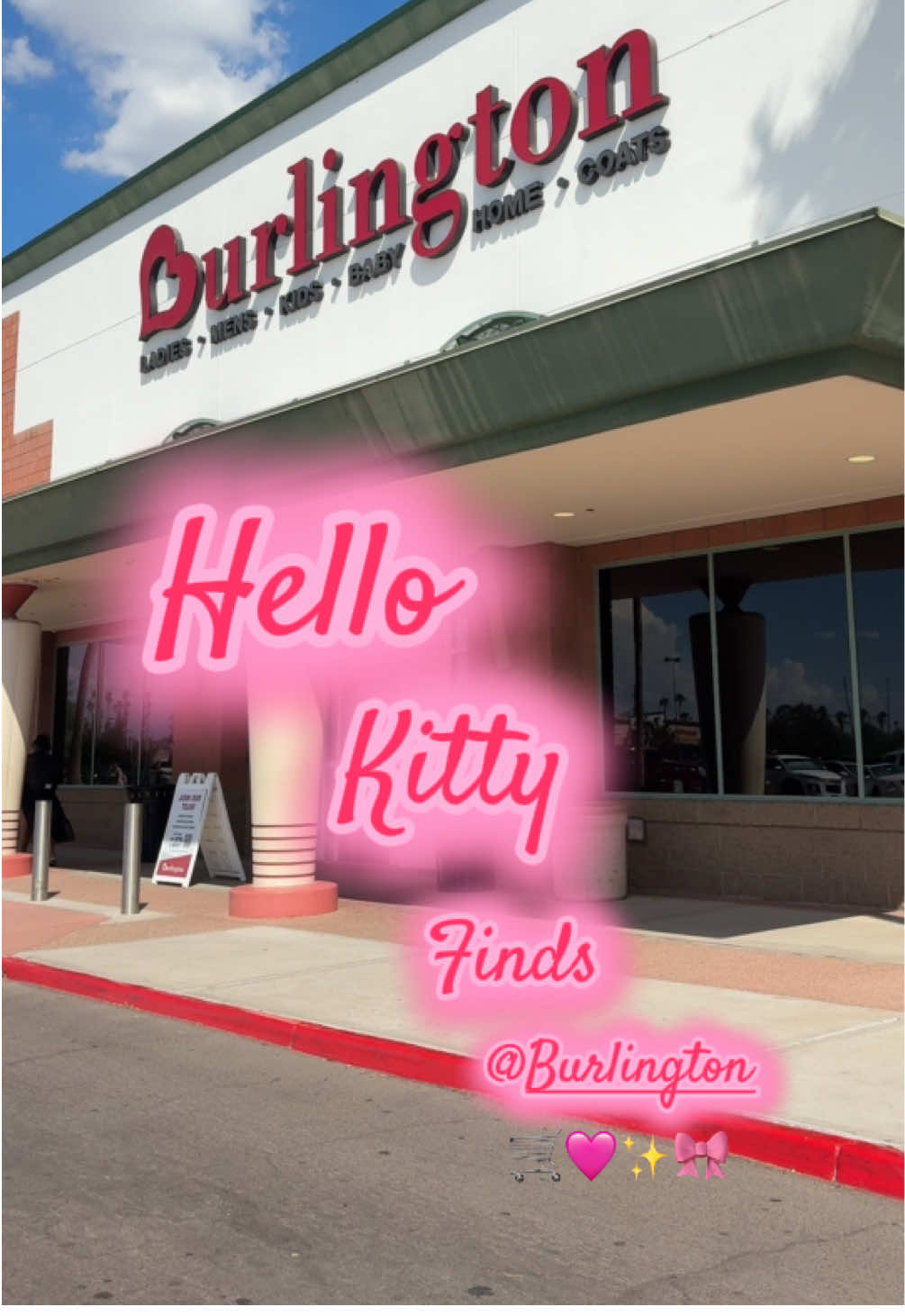 Follow for more hello kitty finds!🥰🎀✨🛒 @Burlington #hellokitty #hellokittyburlington #sanrio #shopwithme #hellokittylover 
