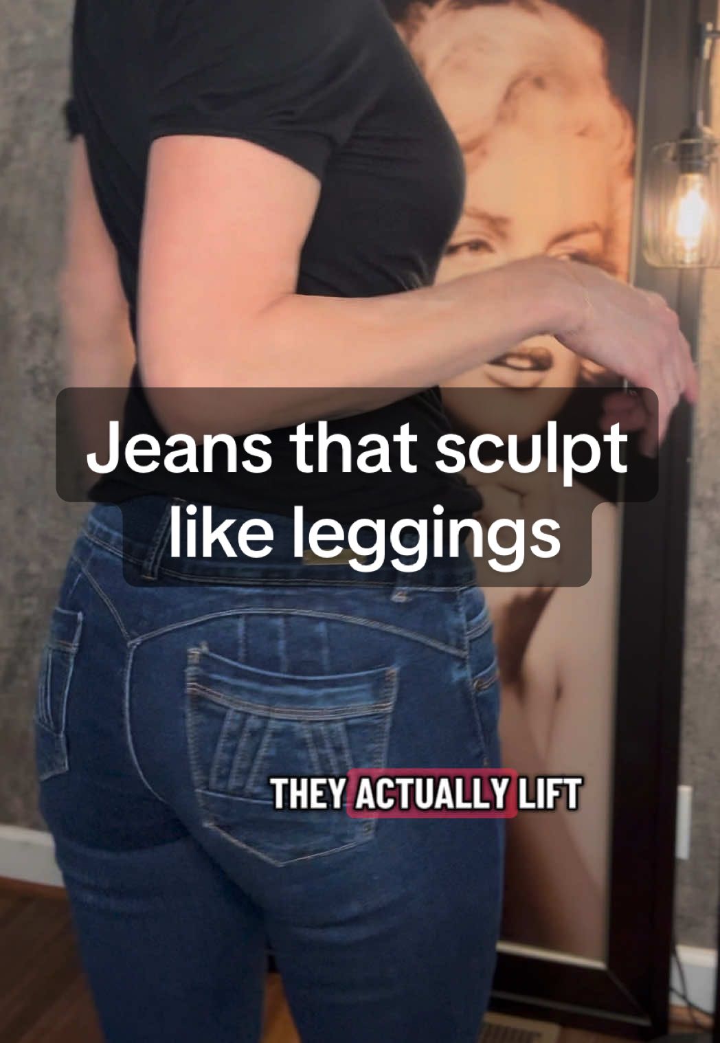 These aren’t just jeans—they’re sculpting denim with stretch, tummy control, and a legit booty lift. Once you try them, you’ll never look at regular jeans the same. #denimfinds #bootyliftjeans #tiktokmademebuyit #bodyconfidence 