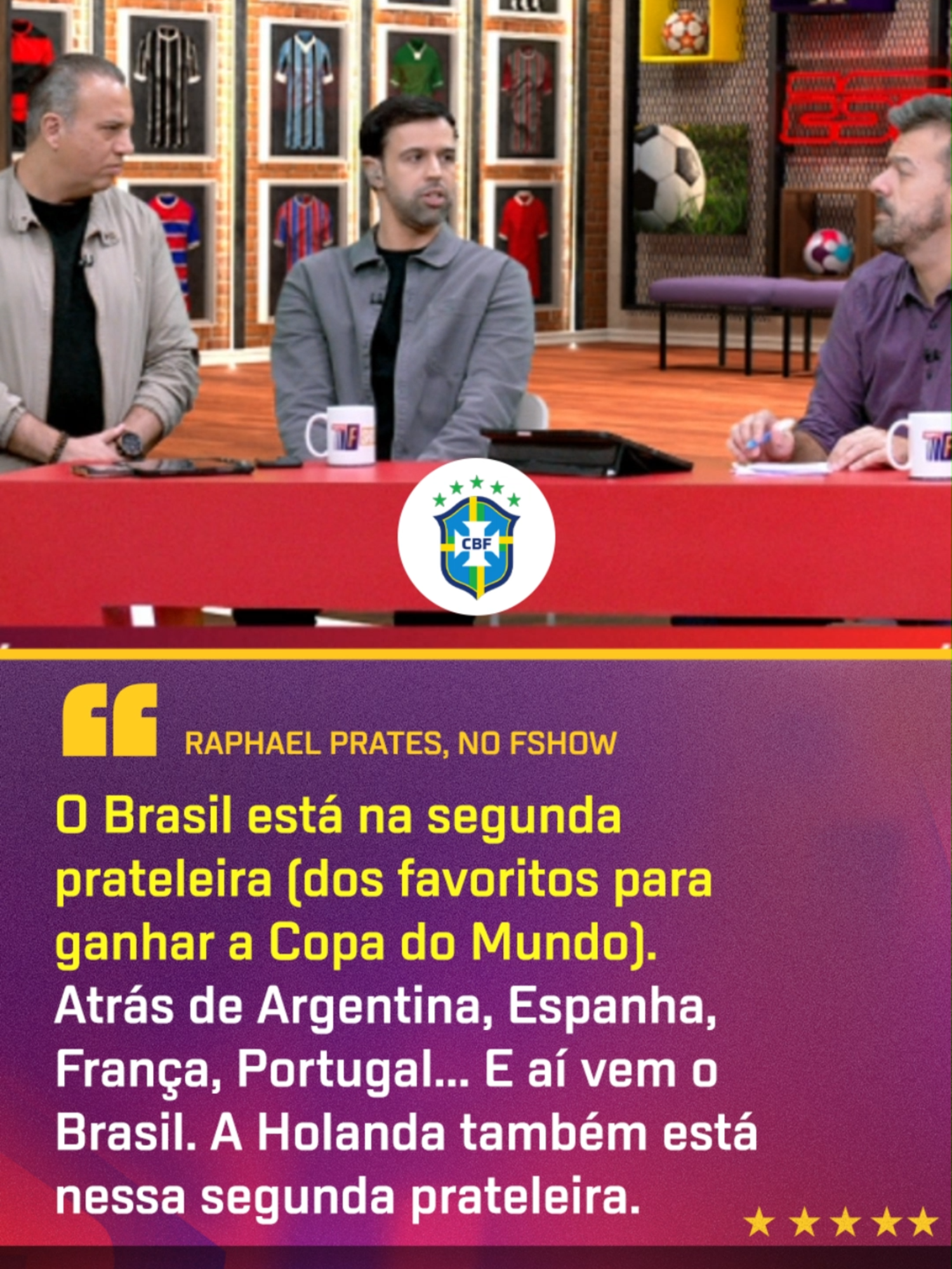 O Brasil é segunda prateleira na Copa do Mundo? 👀🇧🇷 #FutebolNaESPN #Brasil #SeleçãoBrasileira #Argentina #Espanha #CopaDoMundo #TiktokEsportes