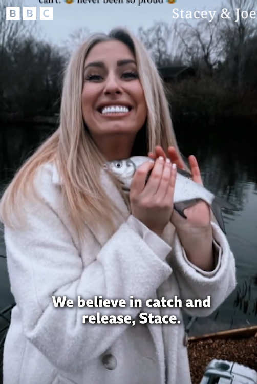 Add fishing to Stacey's list of many talents 👏 🎣 #StaceyAndJoe #StaceySolomon #JoeSwash #PickleCottage #Fishing  The beautiful chaos of life at Pickle Cottage. With lots of kids, plenty of animals and two busy parents, there's loads of love and laughs at Stacey Solomon and Joe Swash's in our fly-on-the-wall reality series.