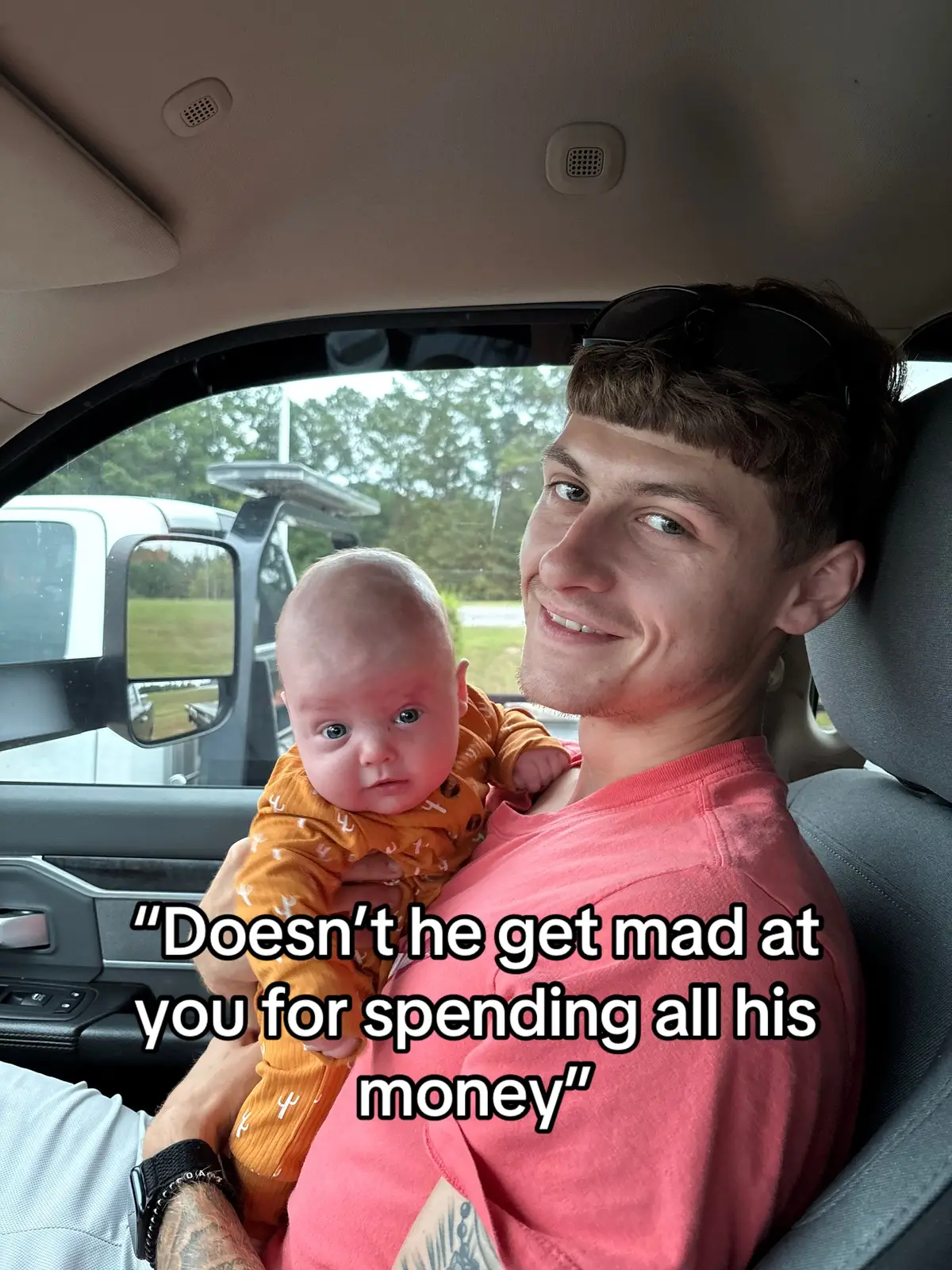 Oh how times have changed he used to ask for $20 I tell him I accidentally spent $200 on his card #sahm #fyp #bluecollarboys #bluecollar #mama 