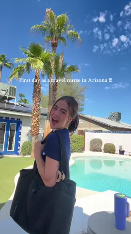 Big life update !! I moved to Tucson Arizona 🌵🌴 #travelnurse #arizona #nursing #nurselife #dayinthelife 