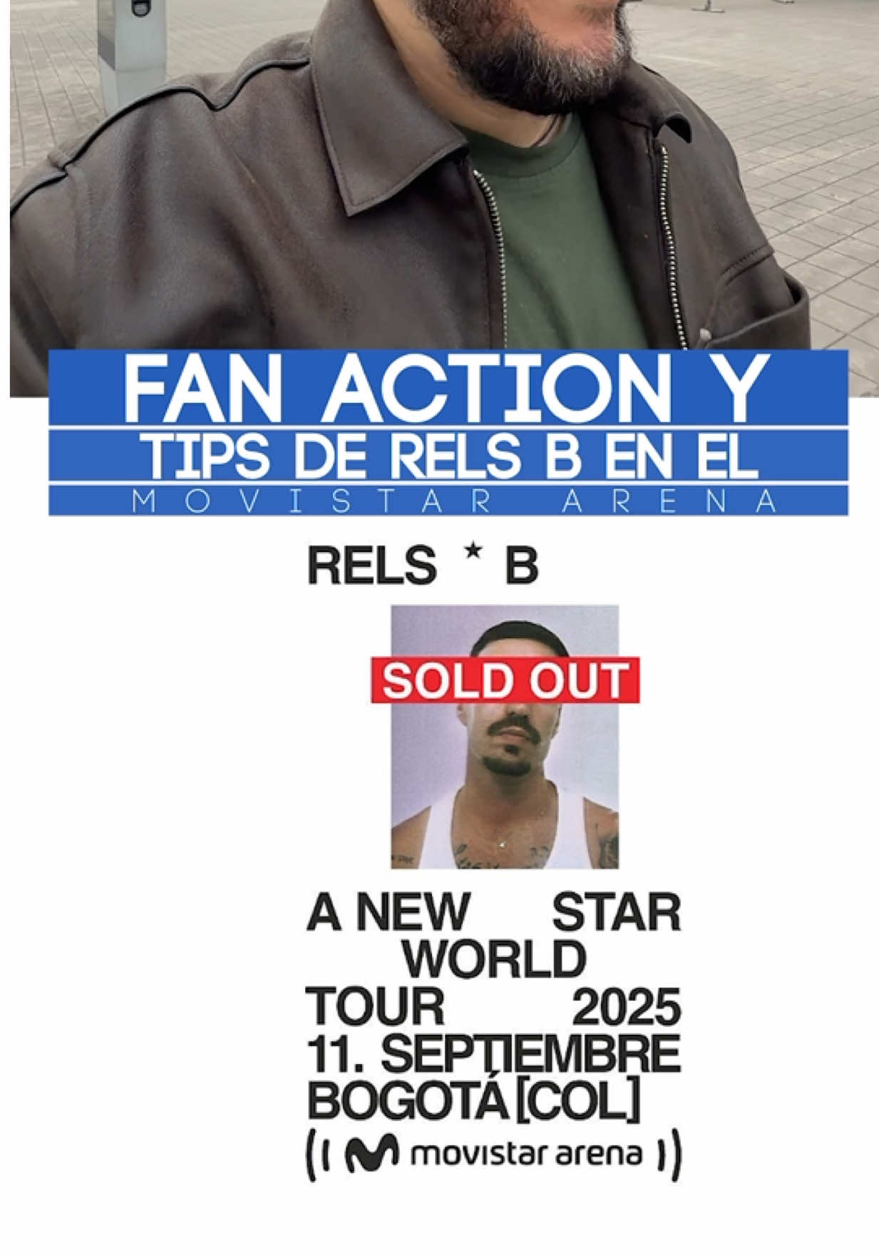 Fan action y tips para Rels B, mañana les digo los early access y demás! ¿Están listos? #relsb #relsbfan @RelsbColombia 