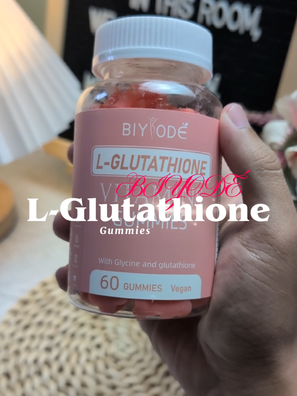 Skincare routine? Just chew. Easy. #biyode #lglutathione #glutathione #gummies #skincareroutine 