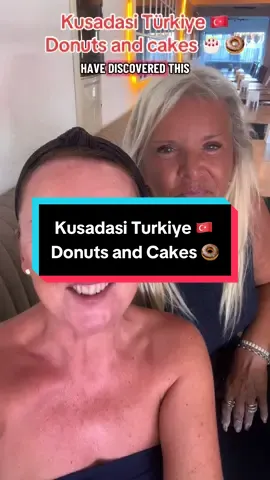 Kusadasi Türkiye 🇹🇷 Donuts and Cakes 🍩#kusadasi #turkiye #donuts #holidays #yourlassieinturkiye 