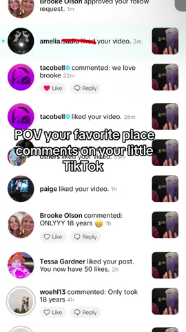 We are still in shock, we love you! @tacobell @TacoBellCR @Brooke Olson #greenscreen #tacobell  #thebest #sponserme #fypシ  