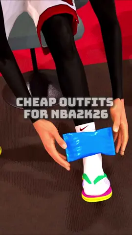 CHEAP OUTFITS FOR NBA2K26 #wfzy #nba2k26 @⃟ 