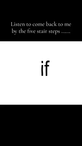 Come back - The  five stair steps #lyrics#thefivestairsteps #fyp#viral 