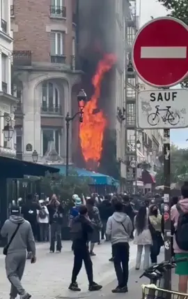 המהומות שהיו היום בצרפת #פריז #צרפת #france🇫🇷 #paris #france 