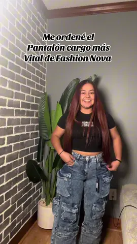 Chicas necesitan este pantalón cargo lo ame como me quedó está en promoción #ordernow #tiktokshop #cargojeans #fashionnovajeans #viralcargojeans 