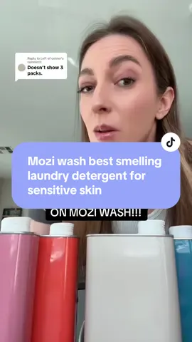 Replying to @Left of center #laundryday #laundry #laundrydetergent #laundryhack #moziwash 